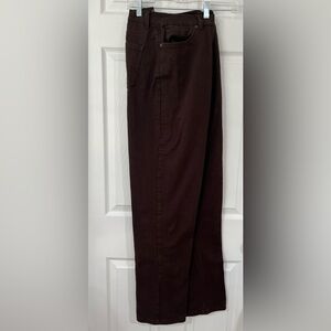 Women’s Gloria Vanderbilt Jeans size 14 Long, Brown, Boot Cut